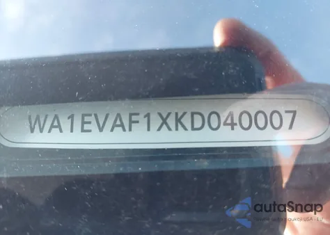 2019 Audi Q8 55 Premium from USA, damaged, VIN WA1EVAF1XKD040007